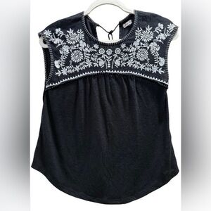 Hollister Embroidered Boho Top Size XS